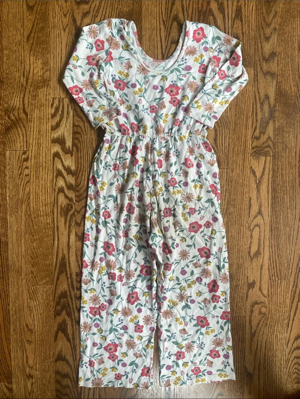 Alice+Ames floral long sleeve wide leg jumpsuit, size 10. Great, used condition